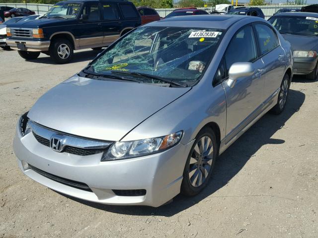 19XFA1F90AE002861 - 2010 HONDA CIVIC EXL 灰色 照片 2