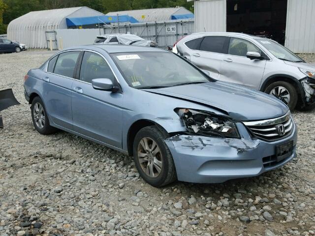 1HGCP2F44BA092789 - 2011 HONDA ACCORD BLUE photo 1