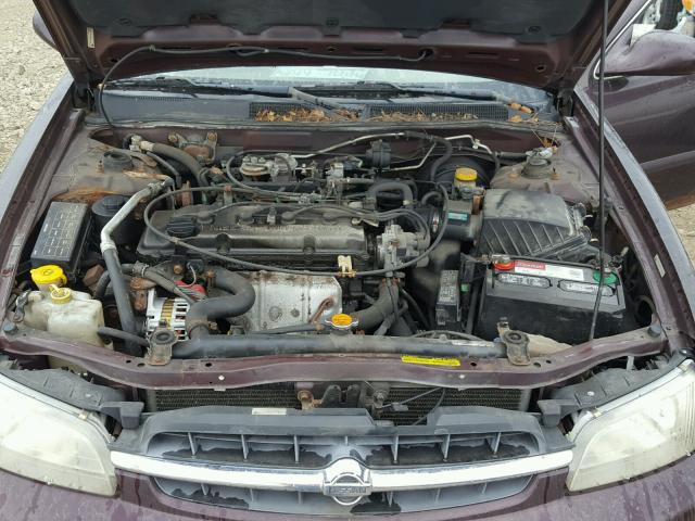 1N4DL01DXWC248876 - 1998 NISSAN ALTIMA XE PURPLE photo 7