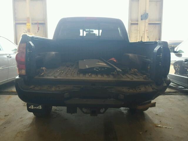 3TMMU52N48M006128 - 2008 TOYOTA TACOMA BLACK photo 9