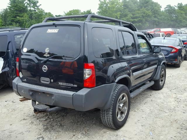 5N1MD28Y22C562264 - 2002 NISSAN XTERRA SE BLACK photo 4