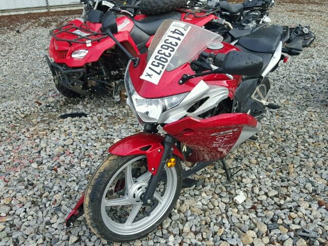 MLHMC4107C5208556 - 2012 HONDA CBR250 R RED photo 2