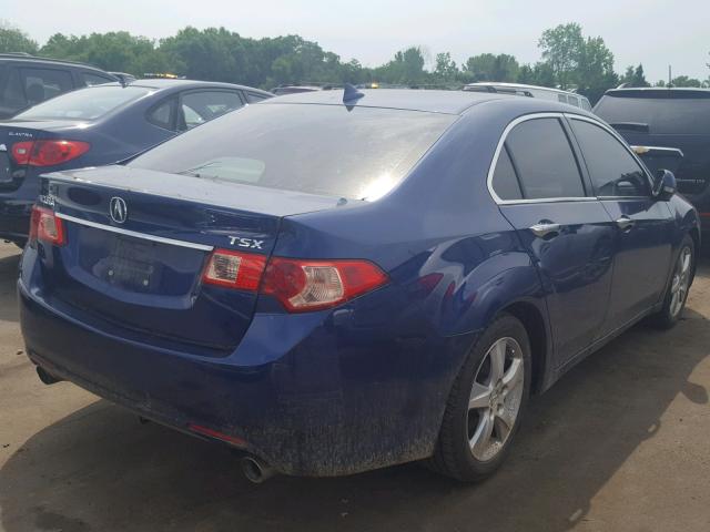 JH4CU2F67CC002418 - 2012 ACURA TSX TECH BLUE photo 4