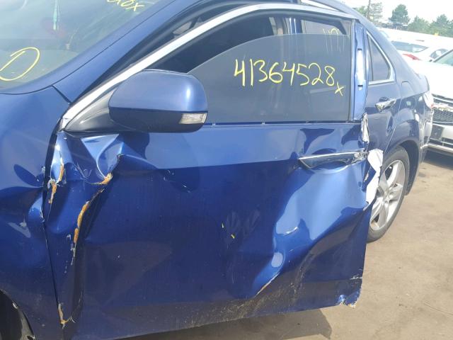 JH4CU2F67CC002418 - 2012 ACURA TSX TECH BLUE photo 9