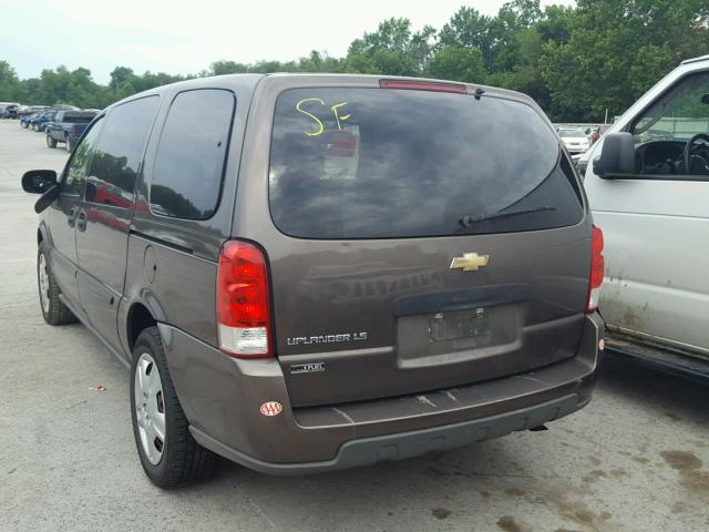1GNDV23W18D161922 - 2008 CHEVROLET UPLANDER L 棕色 照片 3