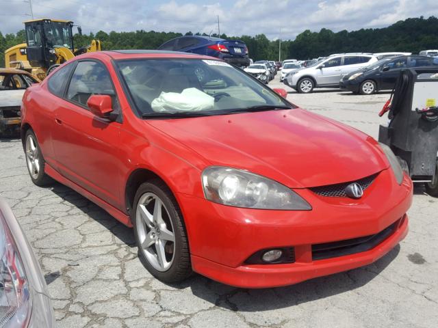 JH4DC53046S017901 - 2006 ACURA RSX TYPE-S RED photo 1
