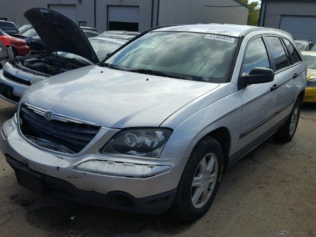 2C4GF48465R425845 - 2005 CHRYSLER PACIFICA ვერცხლისფერი ფოტო 2