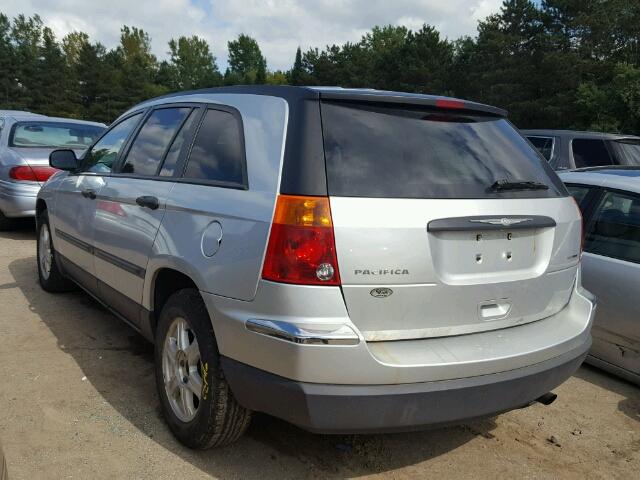 2C4GF48465R425845 - 2005 CHRYSLER PACIFICA ვერცხლისფერი ფოტო 3