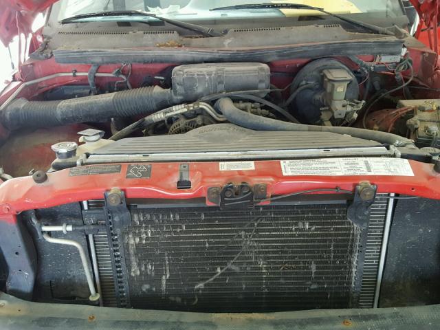 1B7HF16Y5RS503979 - 1994 DODGE RAM 1500 RED photo 7