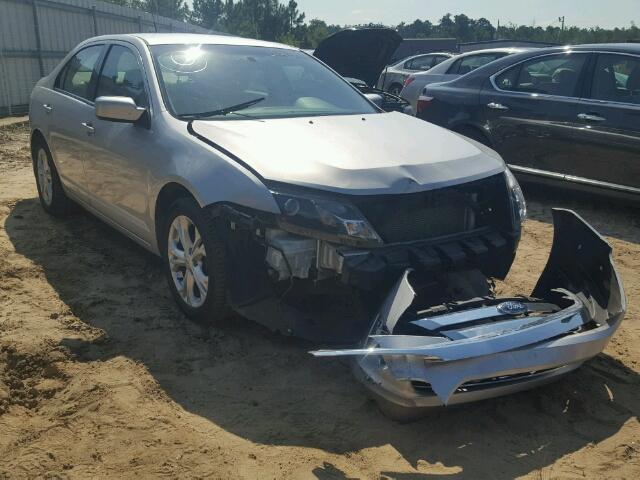 3FAHP0HA4CR285212 - 2012 FORD FUSION SE SILVER photo 1