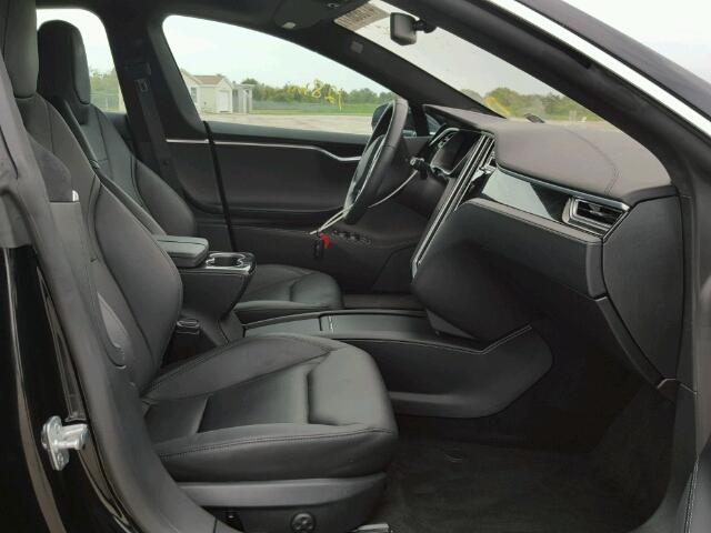 5YJSA1E28GF147779 - 2016 TESLA MODEL S BLACK photo 5