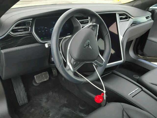 5YJSA1E28GF147779 - 2016 TESLA MODEL S BLACK photo 9