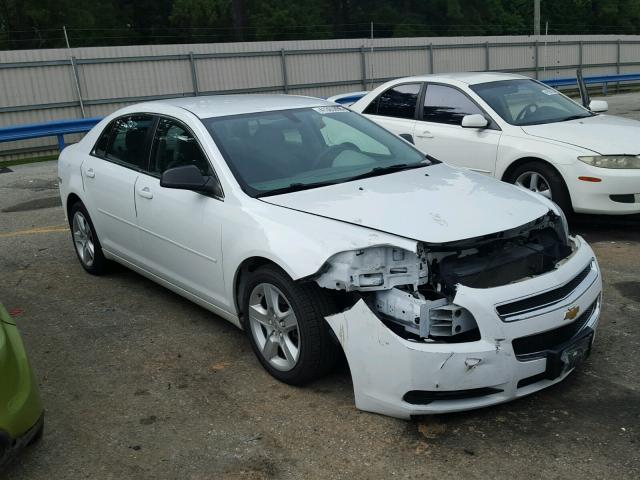1G1ZA5E10BF112485 - 2011 CHEVROLET MALIBU LS WHITE photo 1