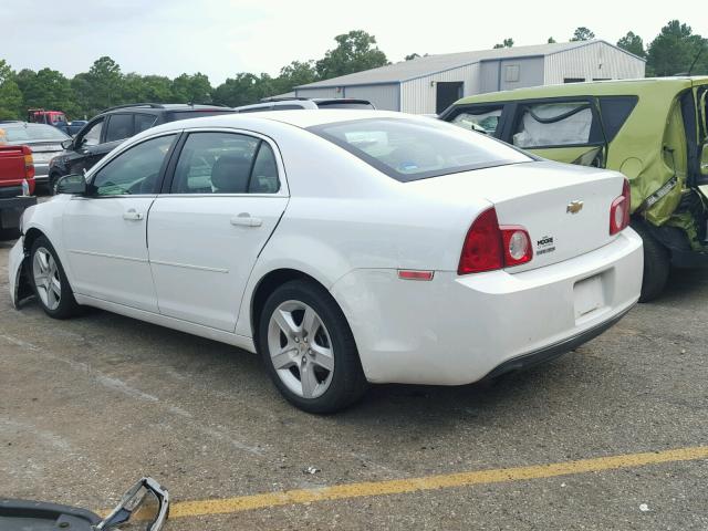 1G1ZA5E10BF112485 - 2011 CHEVROLET MALIBU LS WHITE photo 3