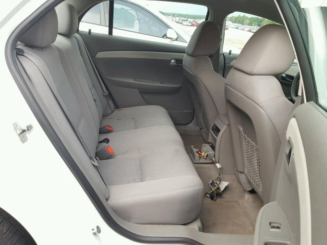 1G1ZA5E10BF112485 - 2011 CHEVROLET MALIBU LS WHITE photo 6