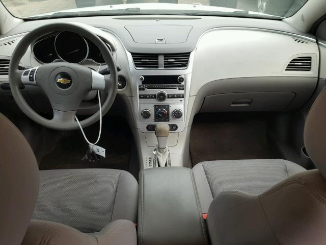 1G1ZA5E10BF112485 - 2011 CHEVROLET MALIBU LS WHITE photo 9