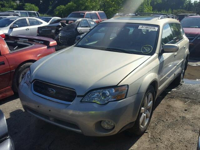 4S4BP62C467336129 - 2006 SUBARU LEGACY OUT SILVER photo 2