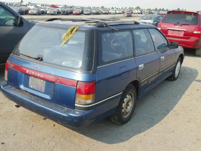 JF2BJ63C9MH904016 - 1991 SUBARU LEGACY L BLUE photo 4