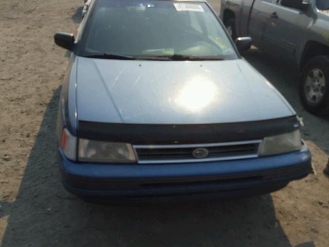 JF2BJ63C9MH904016 - 1991 SUBARU LEGACY L BLUE photo 9