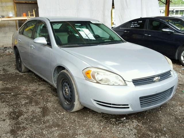 2G1WS553589218563 - 2008 CHEVROLET IMPALA POL SILVER photo 1