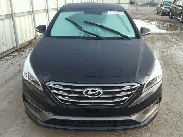 5NPE34AF9HH477838 - 2017 HYUNDAI SONATA SPO BLACK photo 9