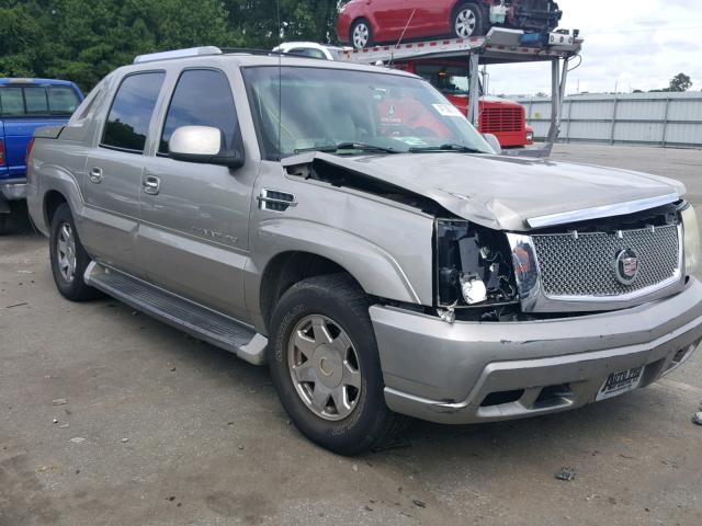 3GYEK63N82G261315 - 2002 CADILLAC ESCALADE E TAN photo 1