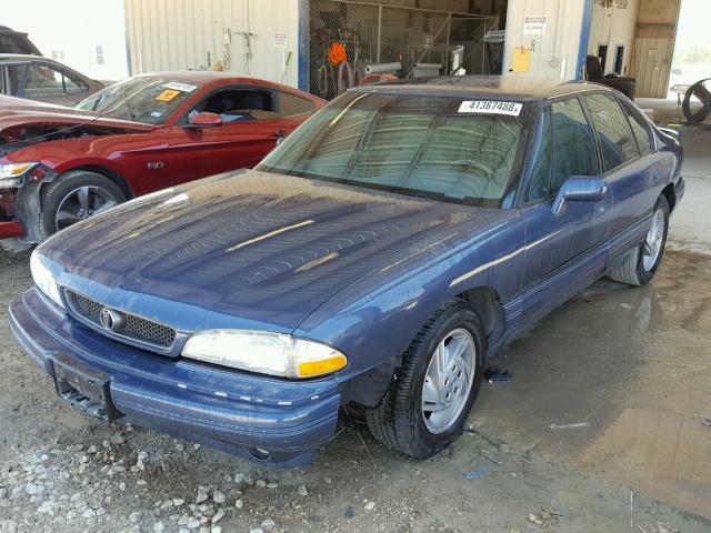 1G2HX52L8R4281784 - 1994 PONTIAC BONNEVILLE BLUE photo 2