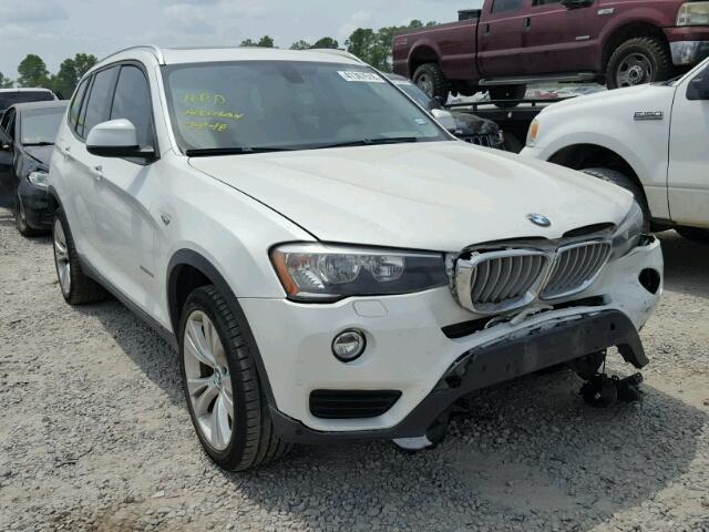5UXWY3C55F0E95642 - 2015 BMW X3 XDRIVE2 WHITE photo 1