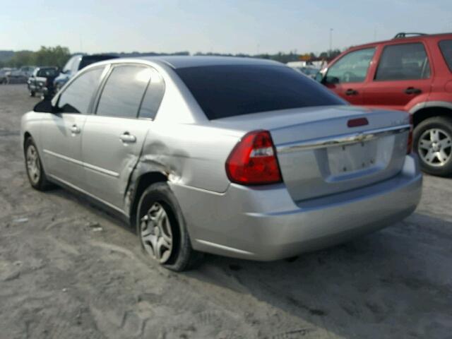1G1ZS58F47F212262 - 2007 CHEVROLET MALIBU LS 银色 照片 3