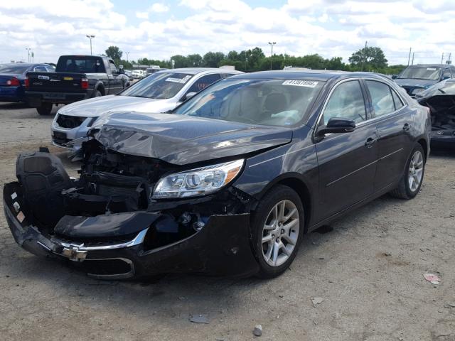 1G11C5SL4FF238657 - 2015 CHEVROLET MALIBU 1LT BLACK photo 2
