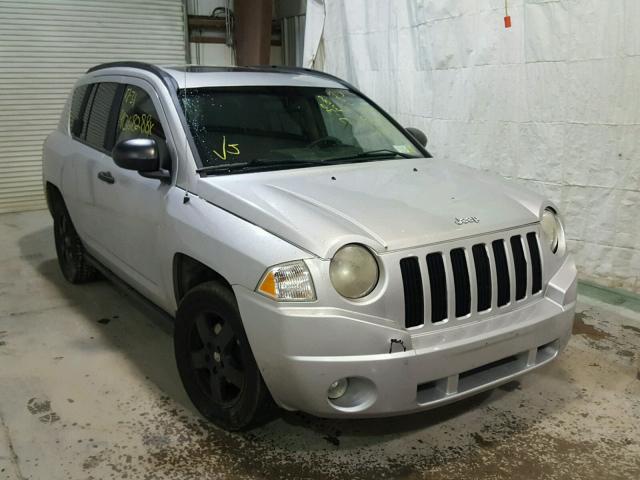 1J8FT47W87D141557 - 2007 JEEP COMPASS SILVER photo 1