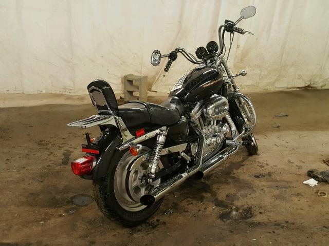 1HD4CJM124K438268 - 2004 HARLEY-DAVIDSON XL883 C BLACK photo 4