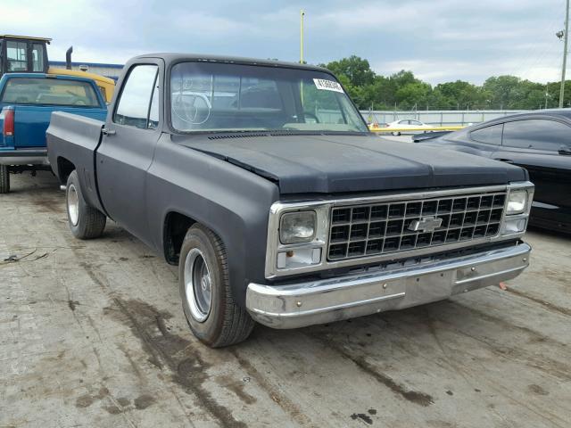 CCG14AS138954 - 1980 CHEVROLET C-10 BLACK photo 1