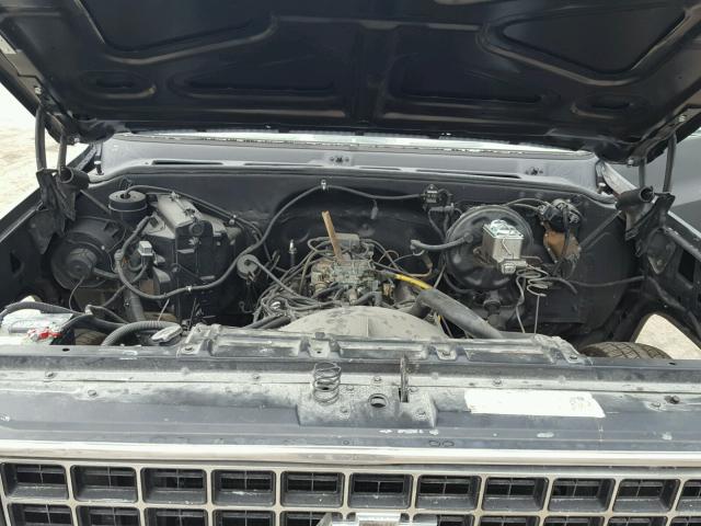 CCG14AS138954 - 1980 CHEVROLET C-10 BLACK photo 7