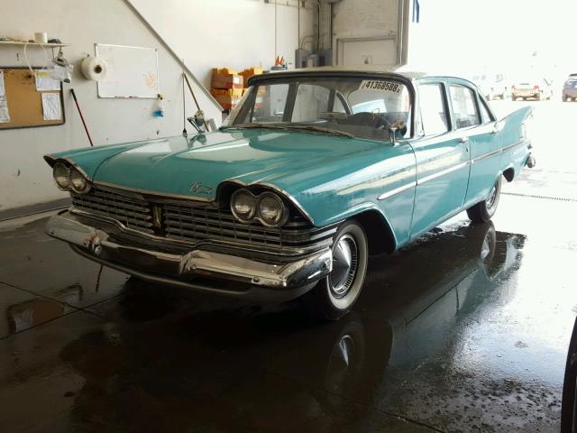 M136122690 - 1959 PLYMOUTH FURY BLUE photo 2