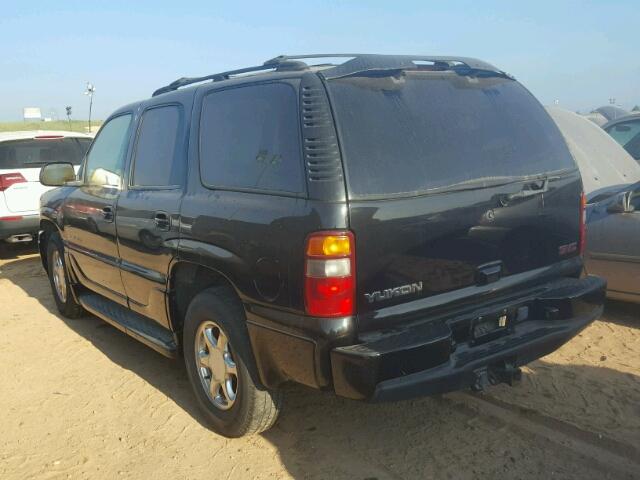 1GKEK63U42J113985 - 2002 GMC DENALI BLACK photo 3