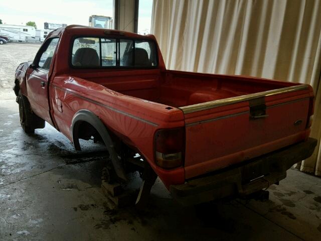 1FTCR11U2PPA11402 - 1993 FORD RANGER RED photo 3