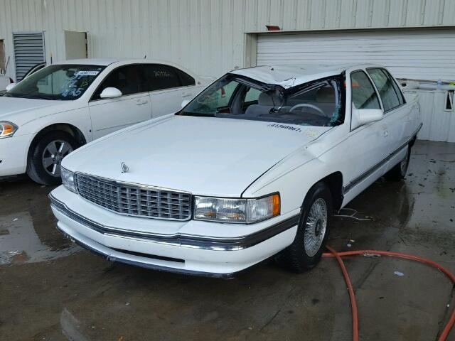 1G6KD52B4RU231100 - 1994 CADILLAC DEVILLE WHITE photo 2