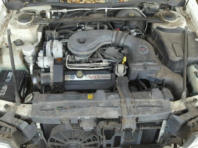 1G6KD52B4RU231100 - 1994 CADILLAC DEVILLE WHITE photo 7