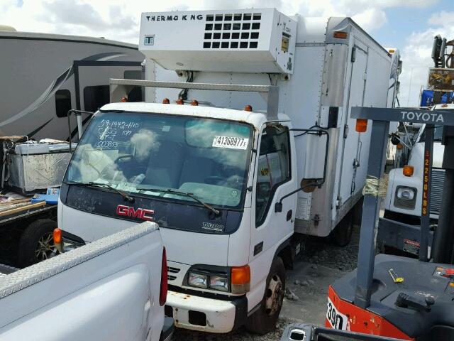 J8DC4B14337003855 - 2003 GMC W4500 W450 WHITE photo 2