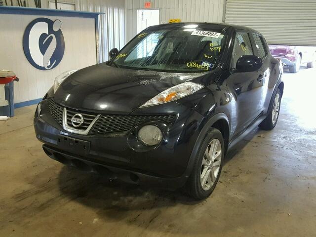 JN8AF5MRXBT018603 - 2011 NISSAN JUKE S BLACK photo 2