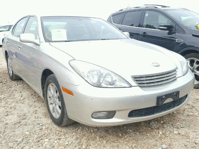 JTHBF30GX36017622 - 2003 LEXUS ES SILVER photo 1