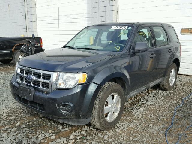 1FMCU02789KB93832 - 2009 FORD ESCAPE GRAY photo 2