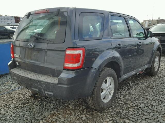 1FMCU02789KB93832 - 2009 FORD ESCAPE GRAY photo 4