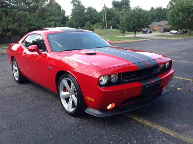 2C3CDYCJ8EH115537 - 2014 DODGE CHALLENGER RED photo 1