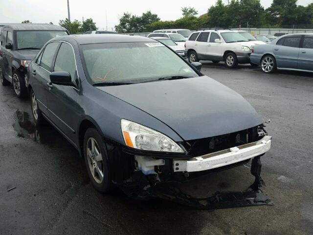 JHMCN36595C009402 - 2005 HONDA ACCORD HYB GRAY photo 1