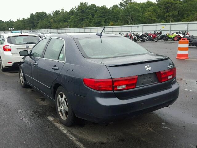 JHMCN36595C009402 - 2005 HONDA ACCORD HYB GRAY photo 3