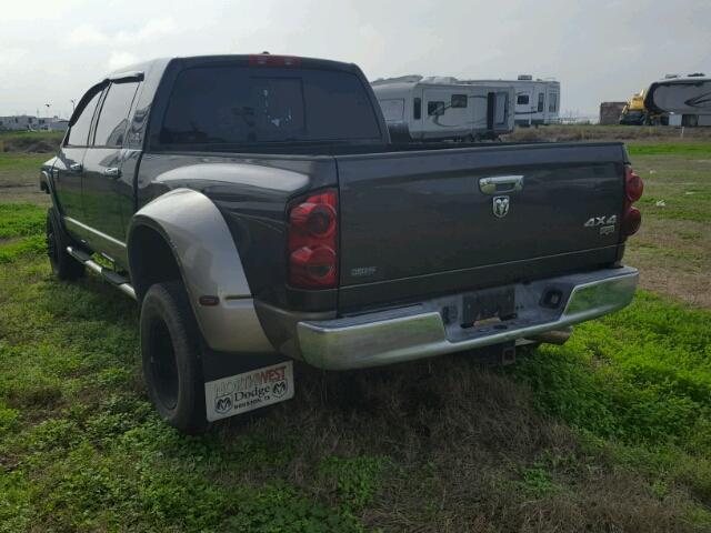 3D7MX49L29G543107 - 2009 DODGE RAM 3500 BROWN photo 3