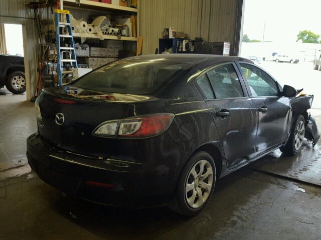 JM1BL1UF4C1503937 - 2012 MAZDA 3 I BLACK photo 4