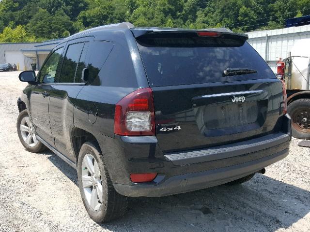 1C4NJDBB3ED926952 - 2014 JEEP COMPASS SP BLACK photo 3